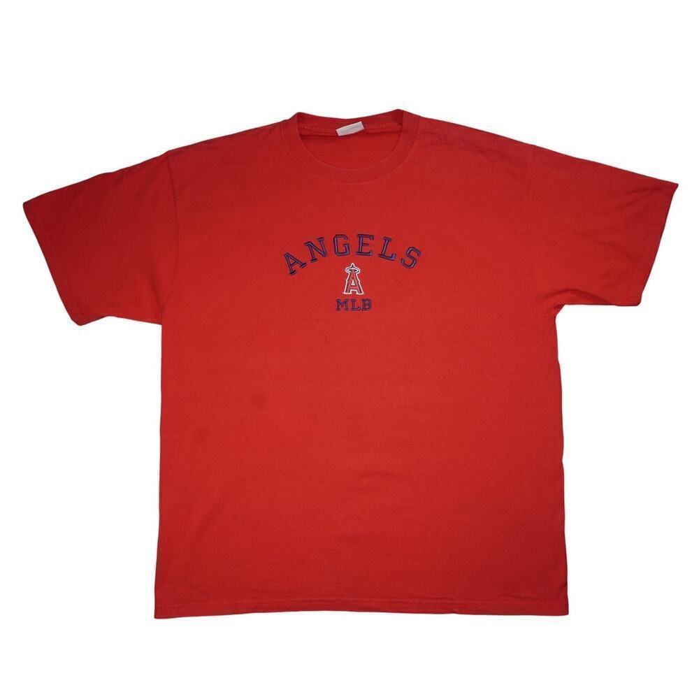 Vintage Angels MLB Lee Sport Red Graphic T-Shirt Men’s XL